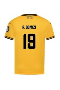 Wolves Rodrigo Gomes #19 Jalkapallovaatteet Kotipaita 2024-25 Lyhythihainen